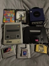 Nintendo Gamecube + Super Nintendo SNES  + Nintendo 64 N64 mit Spielen etc. 