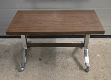 Wohnzimmer Tisch vintage 50er 60er Retro CHROM Couch Tisch Rollen Retro