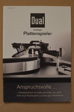 DUAL analoge Plattenspieler | Produktkatalog Produktübersicht 2016 | Katalog