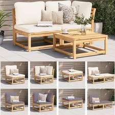 Modulare Holz Sitzgruppe