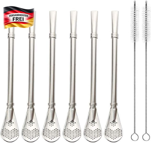 Edelstahl trinkhalme mit - edelstahl-trinkhalme,