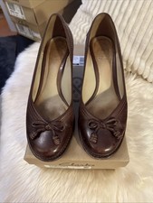 Pumps Damen Clarks Bombay Lights Gr.38 Braun