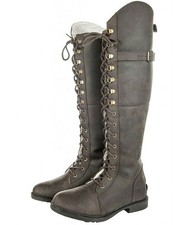 Winterreitstiefel aus Leder