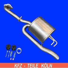 TOYOTA YARIS (_P13_) 1.5 Hybrid (NHP130_) ENDSCHALLDÄMPFER + Montagesatz