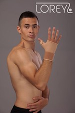 LOREY Daumenbandage, Daumenstütze, Handbandage aus dichtem Strickgewebe