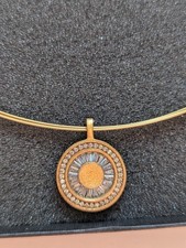 Soleni Collier von Bernd Wolf, 18-Karat vergoldetes 925er Silber