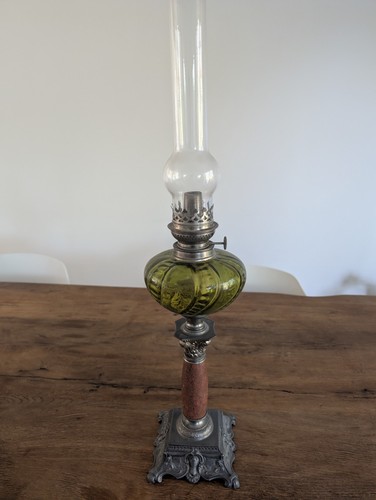 Antike petroleumlampe 1900 - um,