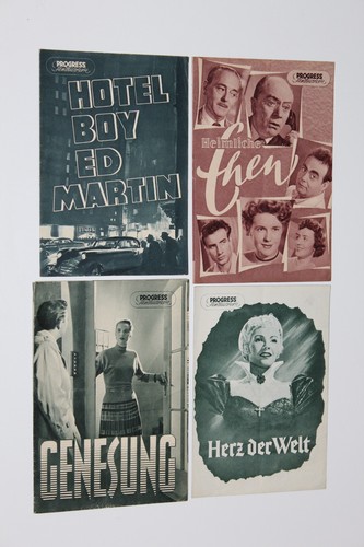 Stück uralte filmprogramme - 4,