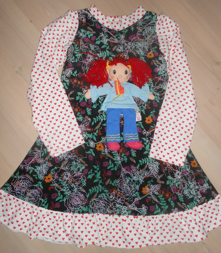 Cord jersey kleid gr - 3-d,