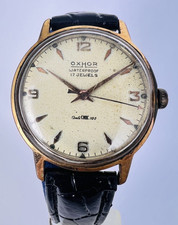 Vintage OXHOR Armbanduhr, Handaufzug, Herrenuhr, 60er Jahre