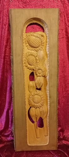Wandbild relief sonnenblumen - wandbild,