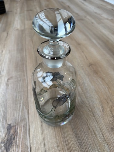 Glas karaffe hochemaille - karaffe,