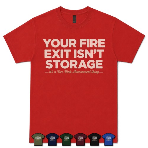 Your fire exit not storage - exit,