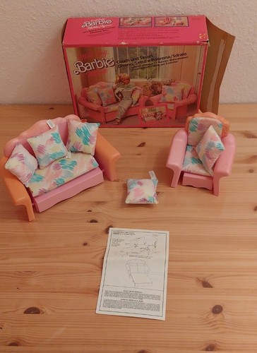 Barbie mattel 4771 - couch, &
