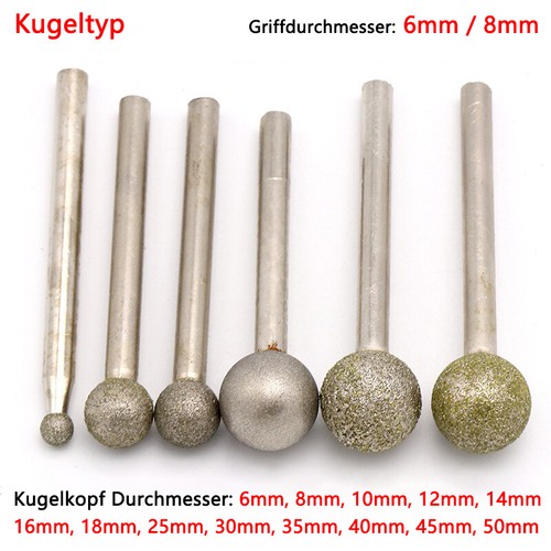 50mm kugel typ - typ, diamant