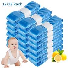 12/18er Pack Nachfüllkassetten für Spross Windeleimer - Windeln Geruchsresistenz