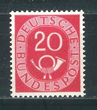 Brd bund posthorn - bund, michel-nr