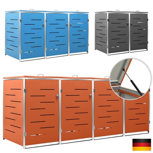 Metall mülltonnenbox müllbox - metall,