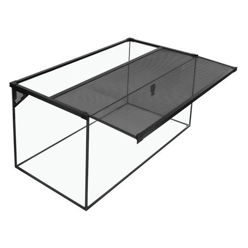 Glas terrarium 80x40x40cm - glas,