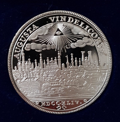 Medaille stadttaler augsburg - medaille,