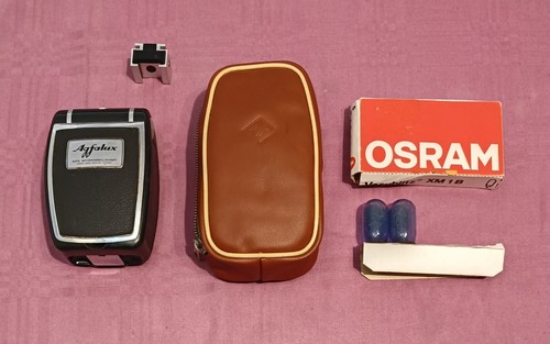 Agfalux blitzgerät mit tasche - mit,