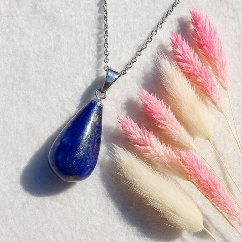 Halskette lapislazuli - halskette,