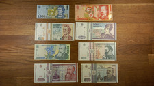 Rumänien Romania BANKNOTEN 200-500-1000-10000-5000-100000 LEI