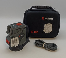 Würth Kreuzlinienlaser CLL 24P + Tasche Werkzeug Vermessung " sehr gut" *HÄNDLER