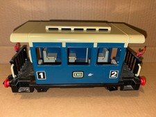 Playmobil 4100 Personenanhänger blau Anhänger Spur G LGB Lehmann Gartenbahn