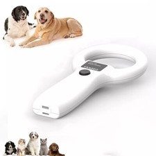 Haustier Tierchip Lesegerät Chiplesegerät RFID Identifikation Animal Chip Reader