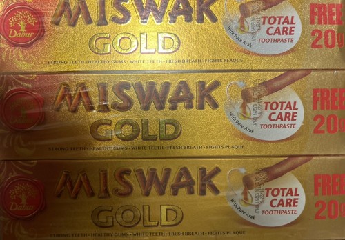 Miswak gold zahnpasta - gold,