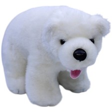 Eisbär mit herausgestreckter