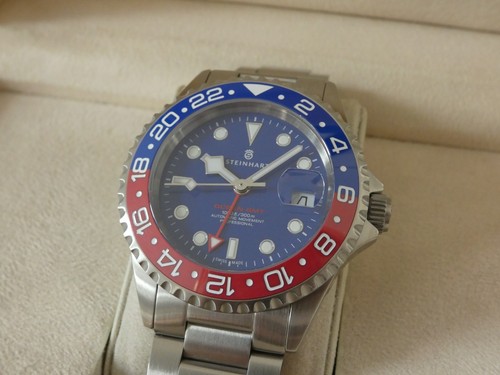Steinhart ocean one gmt blue - ocean,