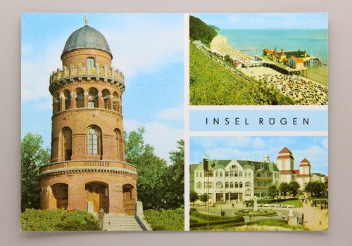 Postkarte insel rügen - -,