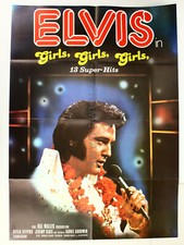 Original Filmposter Filmplakat A1 Elvis in Girls, Girls, Girls 13 Super-Hits