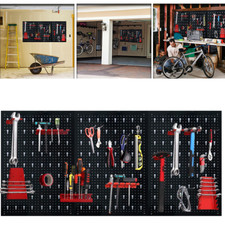 3 x Lochplatten Werkzeugwand