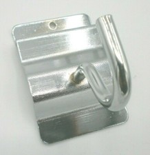Haken/Warenträger verchromt für Lamellenwand/Panellenwand,4,5cm,sehr guter Zusta