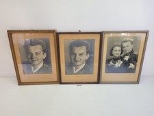 3x Fotografien in Bilderrahmen