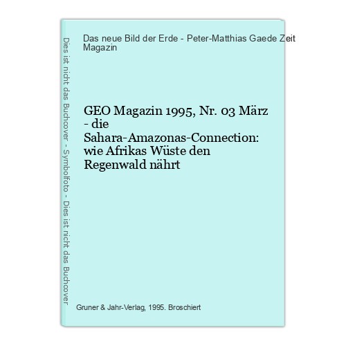 Geo magazin 1995 03 - geo, nr.
