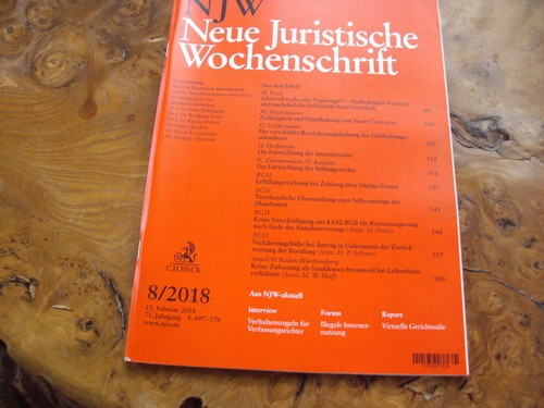 Njw 2018 8 neue - njw, 71,
