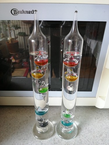 Galileo thermometer glas - 1, x
