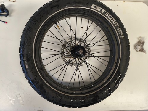 Front bike wheel with - 20",