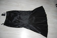 Gr. 76 Laura Scott schwarz Taftrock BAllrock Hochzeit Gothic gefüttert Godetrock