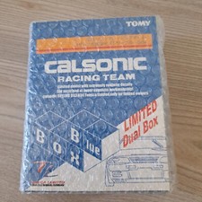 Tomica Nissan Skyline R33 R34 Limited Dual Box Calsonic Racing Team (Blue Box)