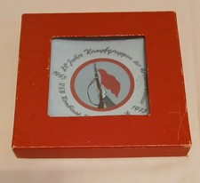 10 289  Ehrengeschenk Teller „20 Jahre Kampfgruppen – VEB Kombinat Umformtechnik