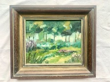 Ölgemälde von U. Mangold mit