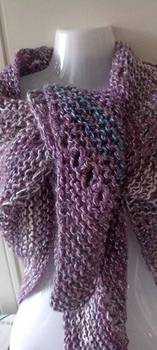 Dreiecktuch gestrickt
