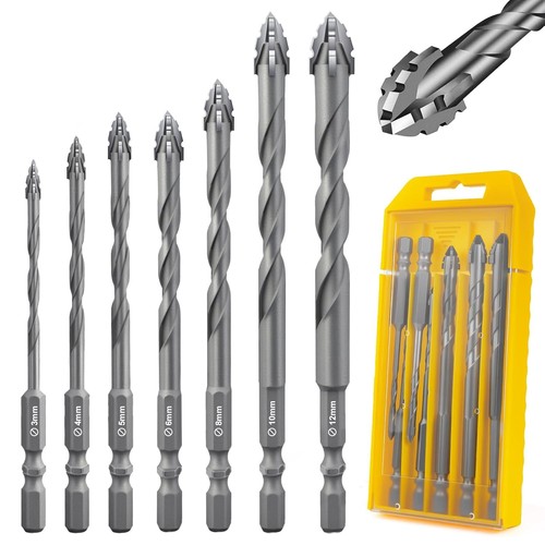 Exzenterbohrer set teilig - exzenterbohrer, 7-teilig