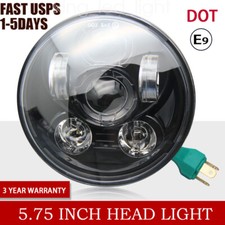 Front LED Scheinwerfer 5,75 Zoll Universal Hauptscheinwerfer Craftride schwarz