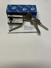 Schließzylinder GTV 10/35 Matt vernickelt Tür Profilzylinder Halbzylinder